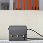 Roulis Mini Evercolor Etain (8F) Gold Hardware