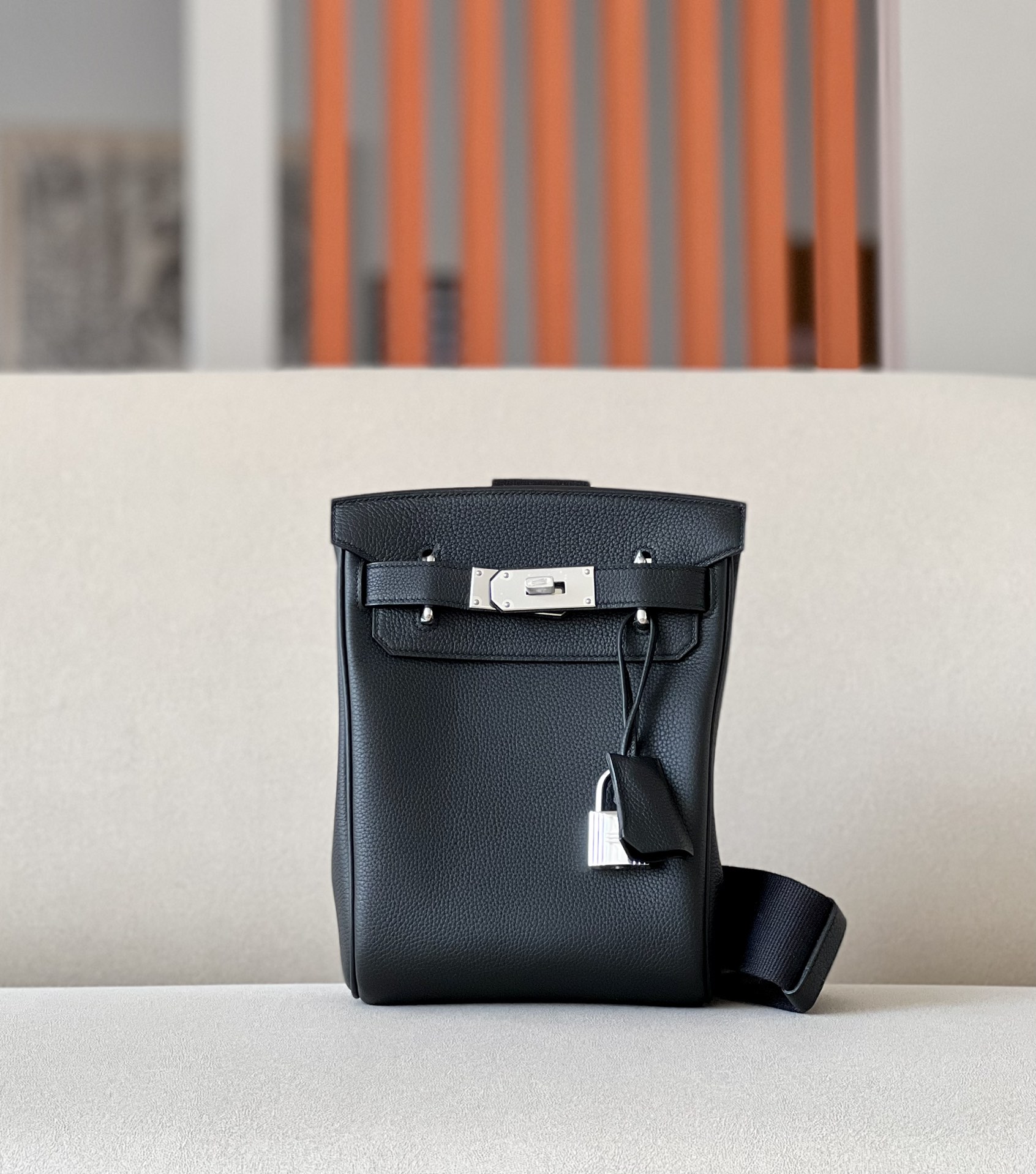Birkin Hac a Dos PM Backpack Togo Nior (89) Palladium Hardware Birkin Hac a Dos PM Backpack Togo Nior (89) Palladium Hardware
