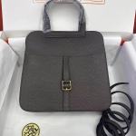 Hermes Halzan 25 Clemence Etain (8F) Gold Hardware