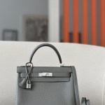 Kelly 28 Togo Gris Meye(0L) Palladium Hardware