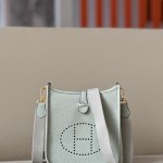 Evelyne TPM Clemence Gris Neve 0W Gold Hardware