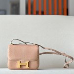 Constance 19 Lizard Beige Sable(1I) And Ficelle (17) Palladium Hardware