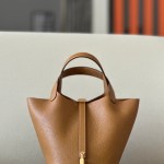 Picotin Lock 18 Clemence Sesame(2S) Gold Hardware