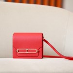 Roulis Mini Evercolor Rouge de Coeur (S3) Rose Gold Hardware