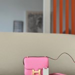 Constance 19 Epsom Pink(5P) Gold Hardware