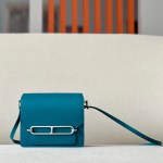 Roulis Mini Evercolor Vert Bosphore (W0) Palladium Hardware