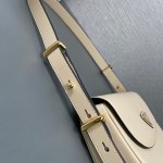Prada Arqué Leather shoulder bag moon bag - Image 6