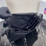 Prada Black Medium Padded Re-nylon Shoulder Bag - Image 8