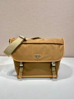 Prada Re-Nylon and leather shoulder bag