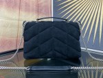 YSL Toy Puffer In Suede - Image 8
