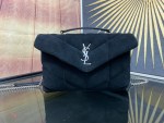 YSL Toy Puffer In Suede