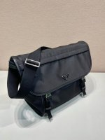 Prada Re-Nylon and leather shoulder bag - Image 2
