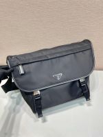 Prada Re-Nylon and leather shoulder bag - Image 3