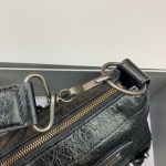 Balenciaga Men’s Le City Moto Small in Black - Image 6