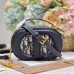 DIOR CD SIGNATURE OVAL CAMERA BAG
