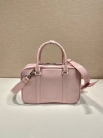 Prada antique nappa leather top handle bag - Image 3