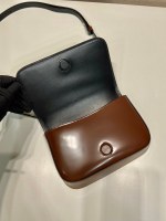 Prada Brushed leather mini-bag with shoulder strap - Image 7