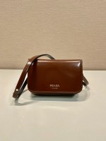 Prada Brushed leather mini-bag with shoulder strap