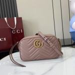 Gucci Marmont Small Matelassé Shoulder Bag