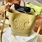 CELINE BUCKET CUIR TRIOMPHE BAG