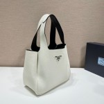 Prada Medium Leather Tote - Image 5