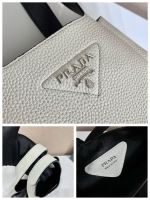 Prada Medium Leather Tote - Image 9