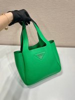 Prada Medium Leather Tote - Image 3