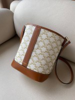 Celine Canvas Bucket - Image 9