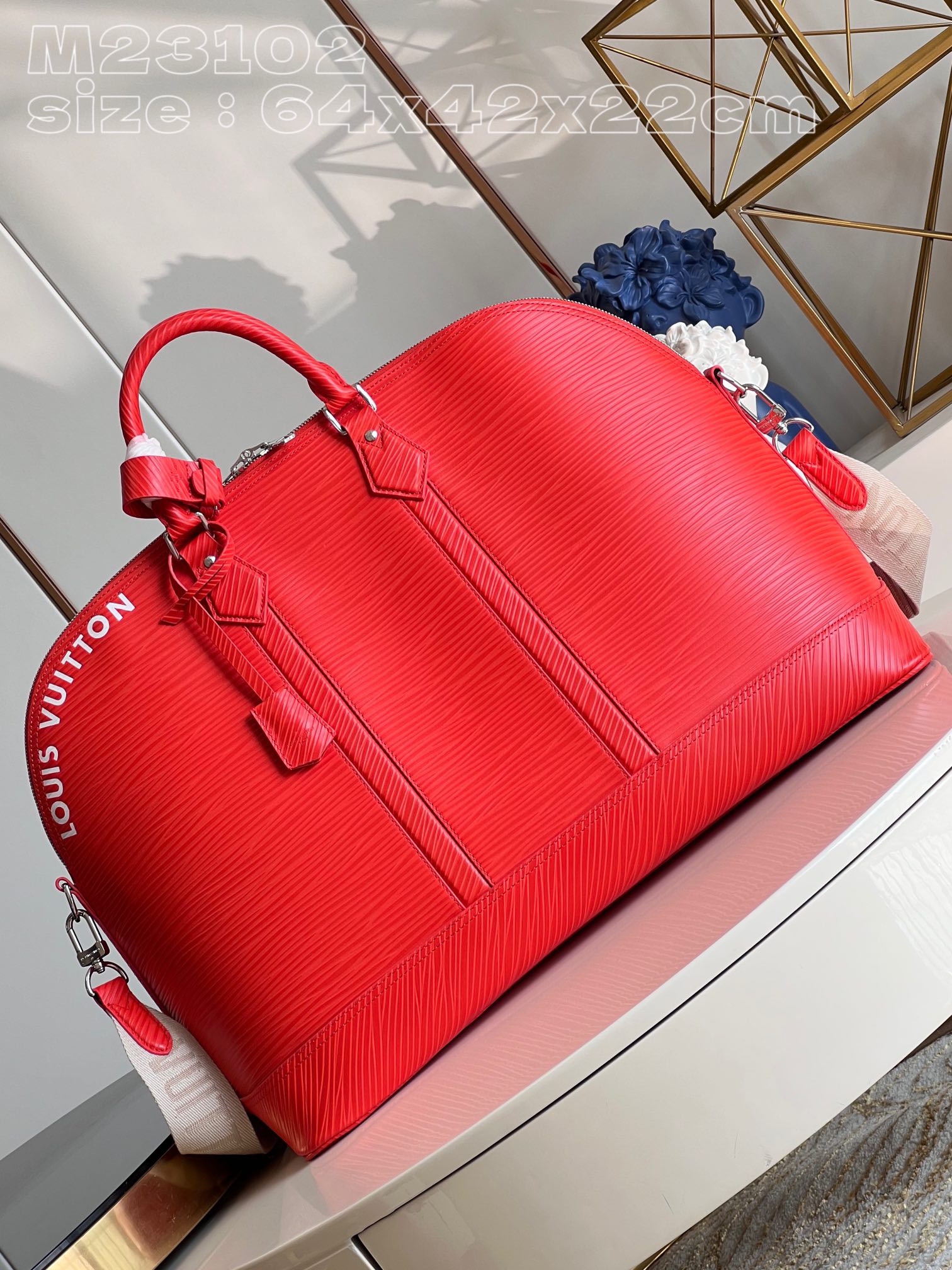 HSC-17DBE7E6B4A3 Louis Vuitton Alma Travel GM Bag - Image 1