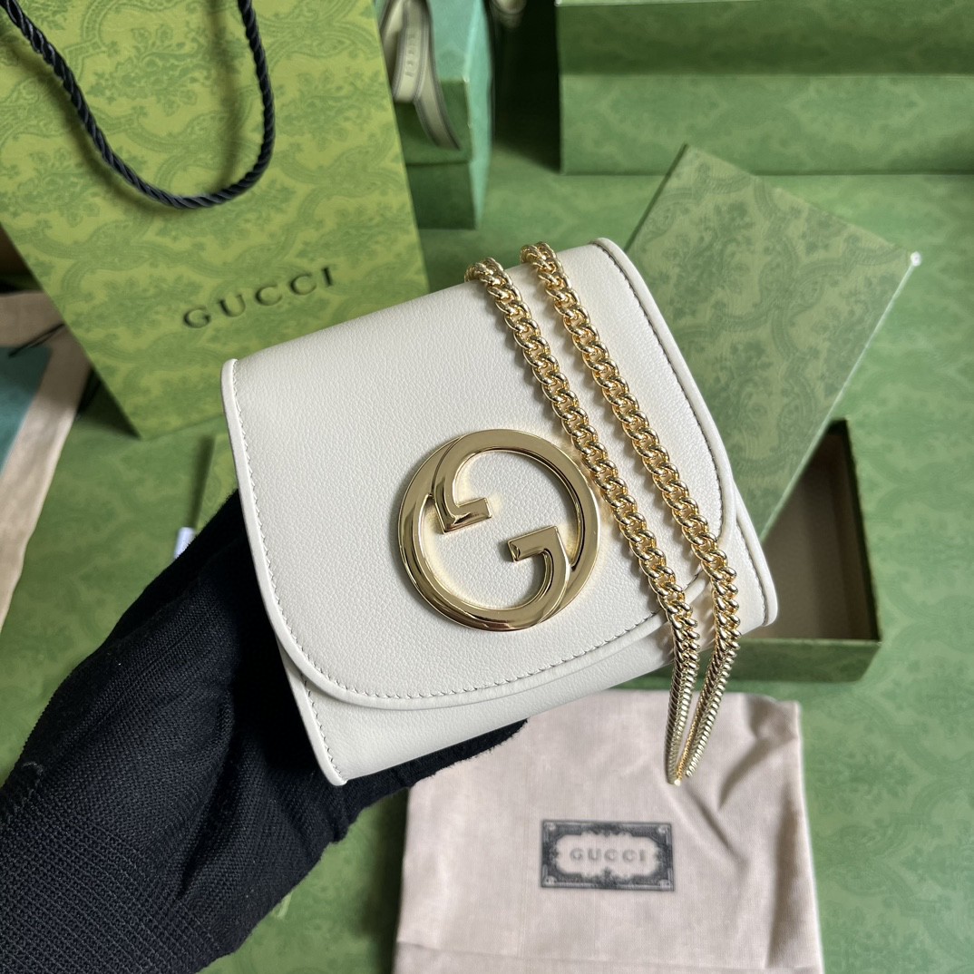 HSC-1811CAA3D3D3 GUCCI Blondie medium chain wallet - Image 1