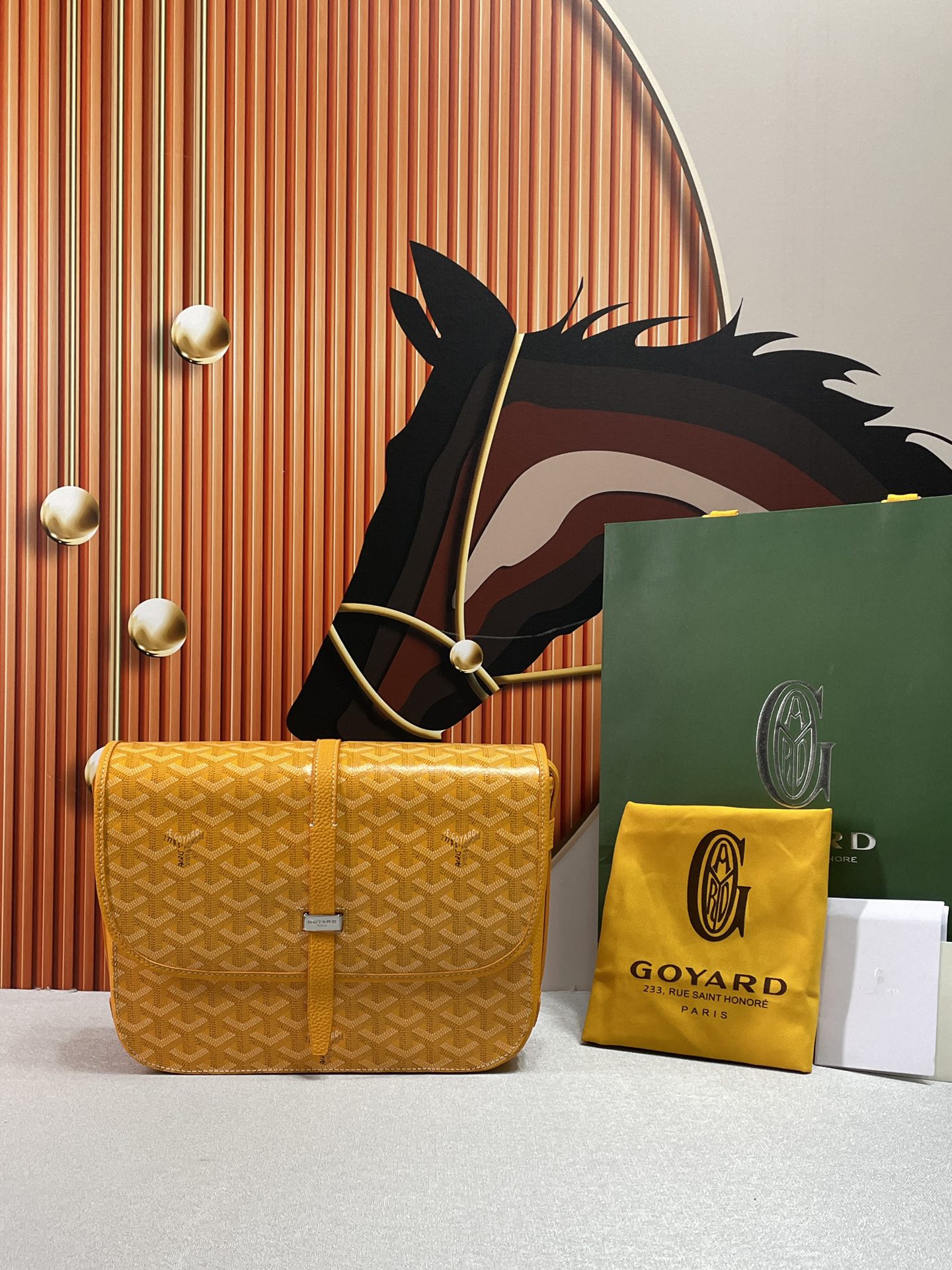 HSC-19C14E3D9822 Goyard Belvedere MM Bag - Image 1