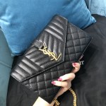 YSL ENVELOPE CHAIN WALLET - Image 5