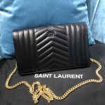 YSL ENVELOPE CHAIN WALLET - Image 9