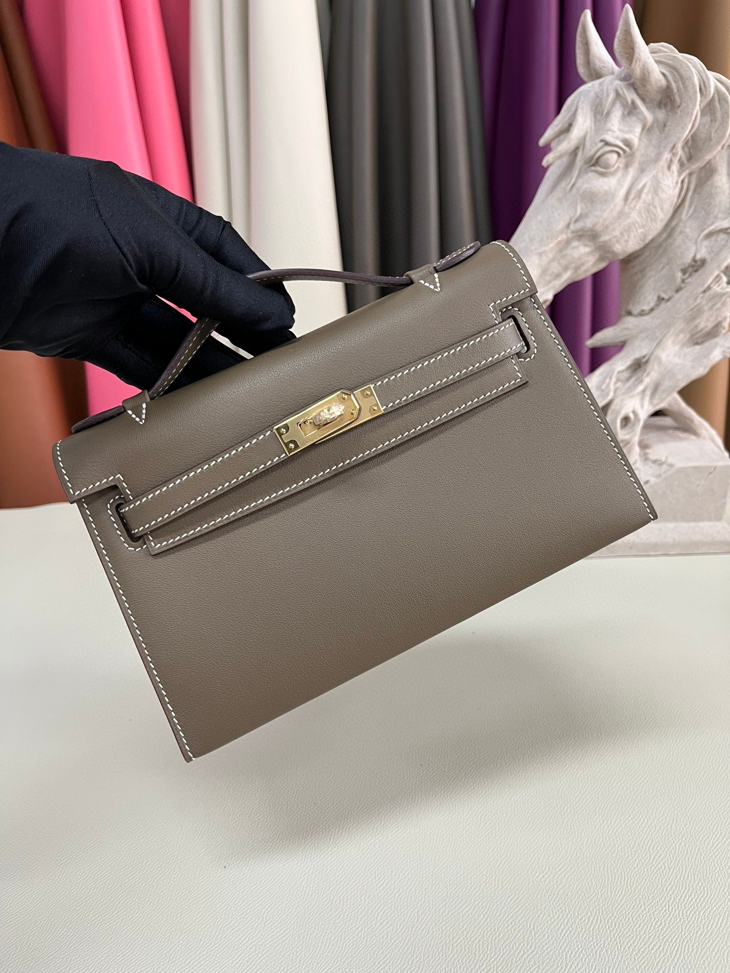 HSC-1E3B4F890B57 Hermes Kelly Pochette - Image 1