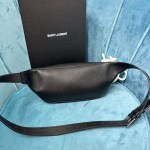 YSL CASSANDRE CLASSIC BELT BAG IN GRAIN DE POUDRE EMBOSSED LEATHER - Image 2