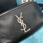 YSL CASSANDRE CLASSIC BELT BAG IN GRAIN DE POUDRE EMBOSSED LEATHER - Image 4