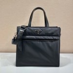 Prada Black Re-nylon Tote Bag