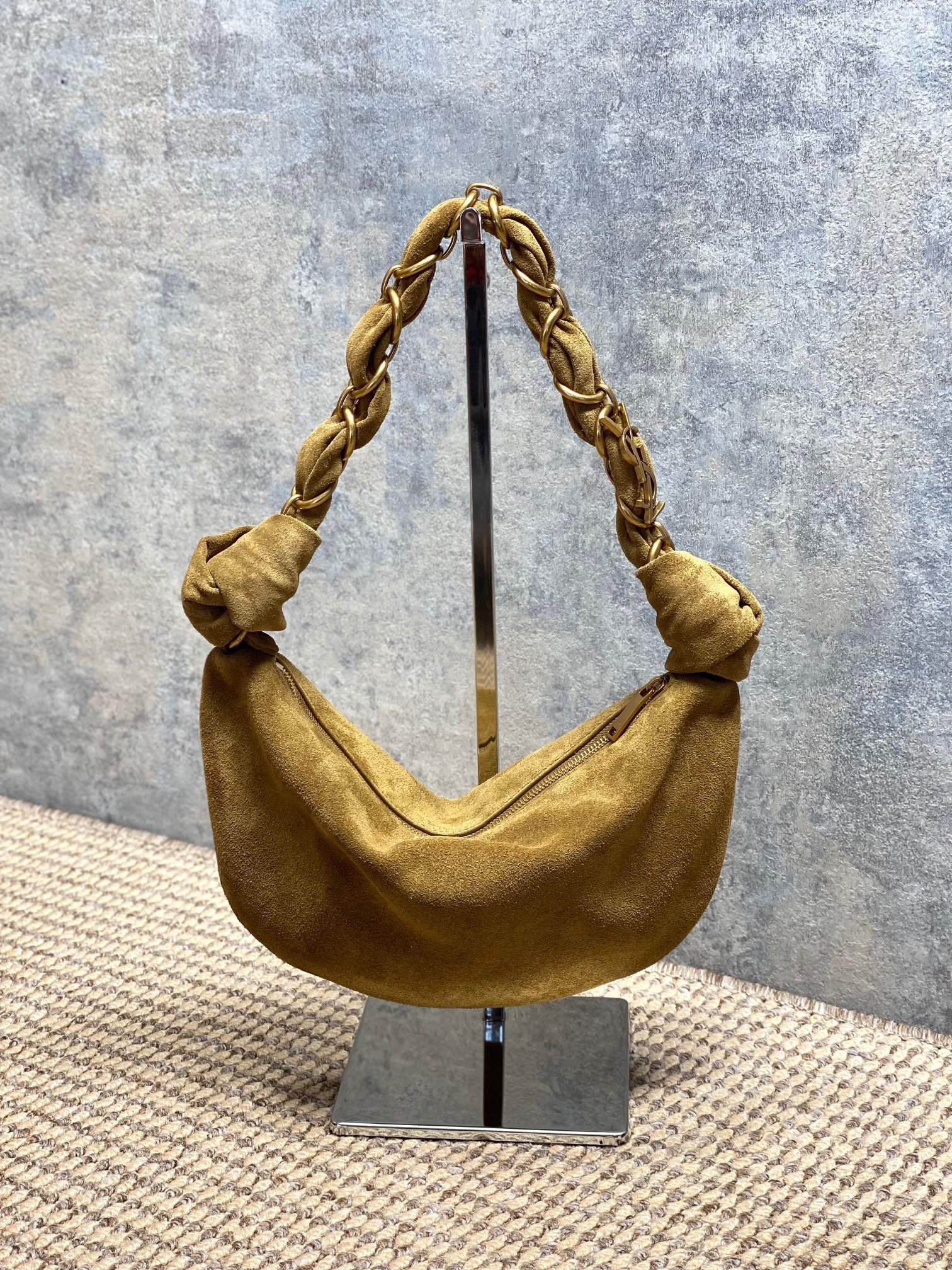 HSC-1F9693627509 YSL AMALIA mini hobo bag - Image 1