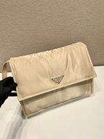 Prada Black Re-nylon Large Padded Shoulder Bag - Image 3
