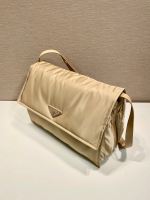 Prada Black Re-nylon Large Padded Shoulder Bag - Image 4