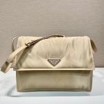 Prada Black Re-nylon Large Padded Shoulder Bag