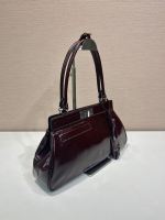 Prada Medium leather tote bag - Image 3