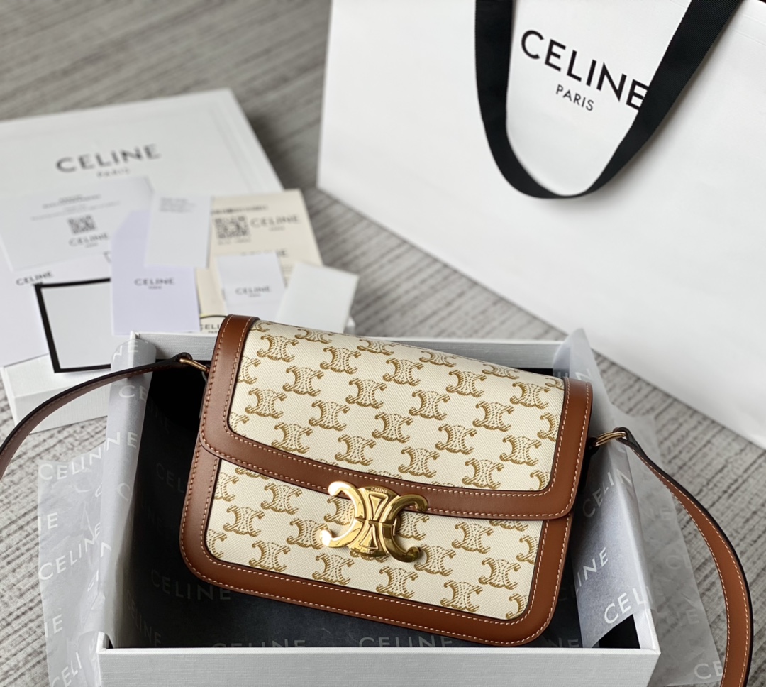 HSC-220945B66941 CELINE CLASSIQUE TRIOMPHE BAG - Image 1