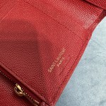 YSL CASSANDRE MATELASSÉ COMPACT TRI FOLD WALLET - Image 4