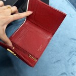YSL CASSANDRE MATELASSÉ COMPACT TRI FOLD WALLET - Image 5