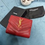 YSL CASSANDRE MATELASSÉ COMPACT TRI FOLD WALLET - Image 8