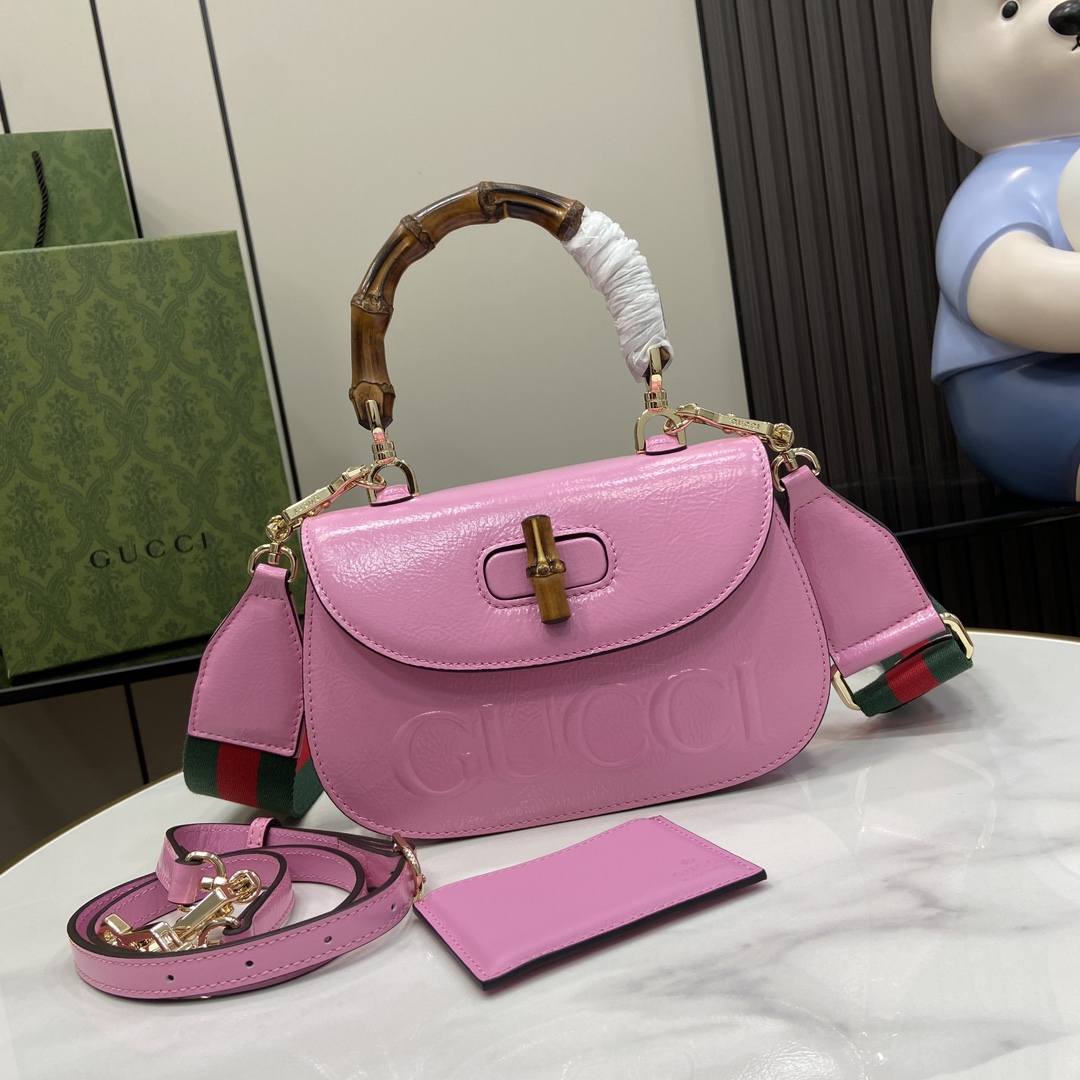 HSC-23D71402AF8A GUCCI BAMBOO 1947 BAG - Image 1