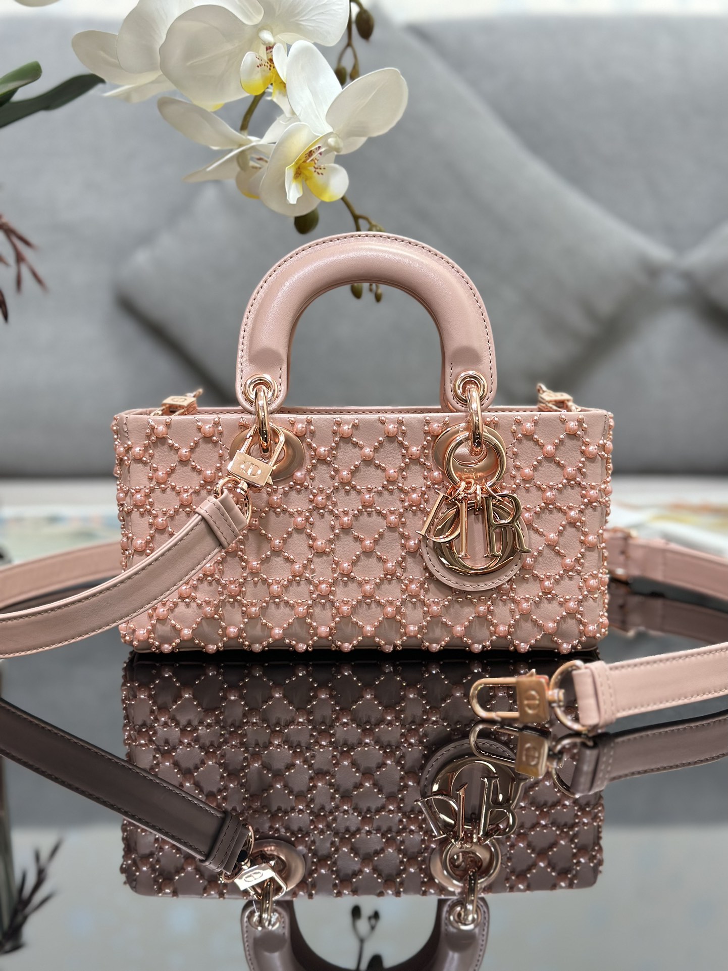 HSC-257111DD0E90 Dior Lady D-Joy Small Bag - Image 1