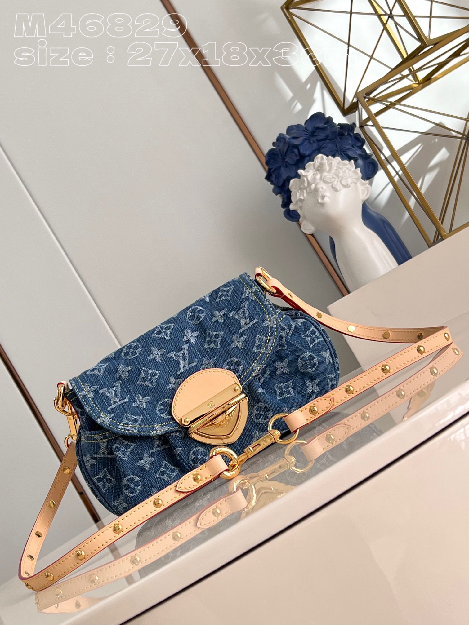 HSC-281409E19E96 Louis Vuitton Sunset Monogram Denim - Image 1