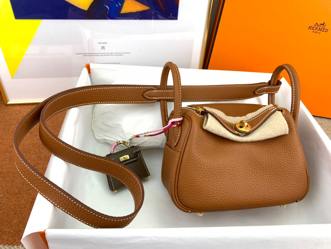 HSC-287DBE160BFF Hermes Mini Lindy - Image 1